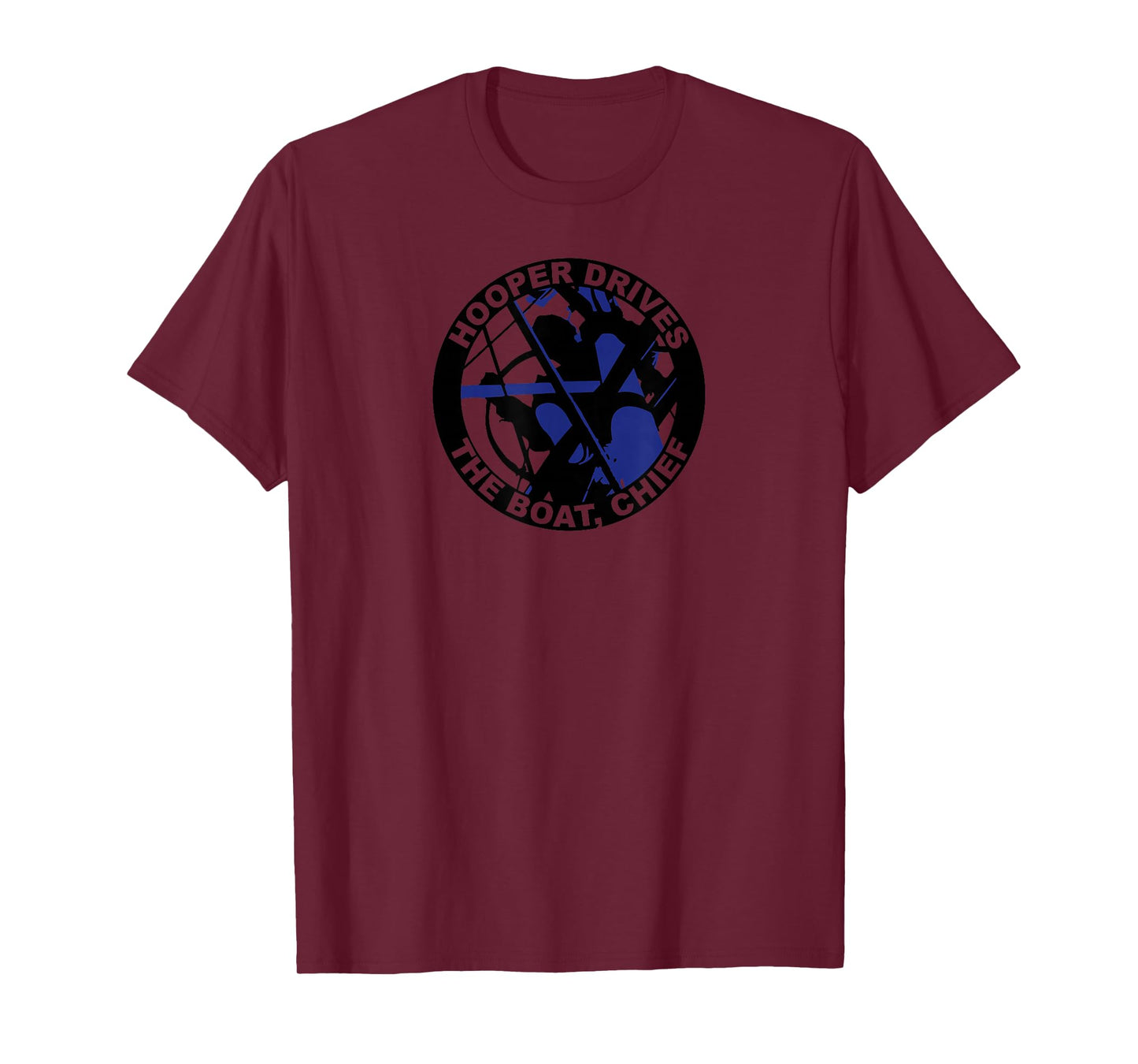 Hooper Drives The Boat Chief - Jaws T-Shirt