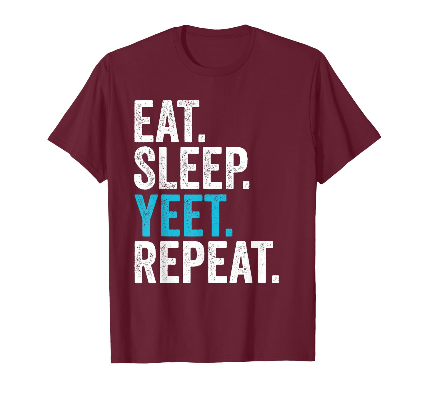 Vintage Retro Eat Sleep Yeet Repeat T-Shirt