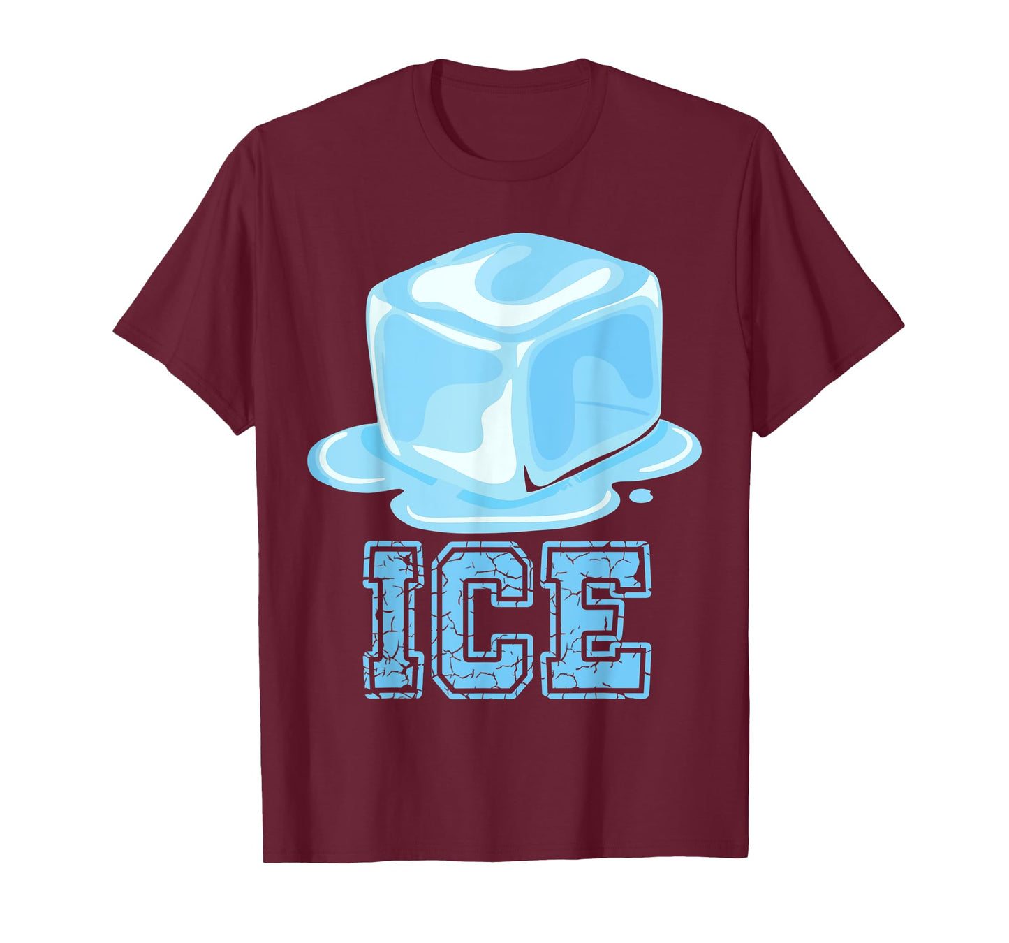Fire and Ice matching Halloween costume for couples teens T-Shirt