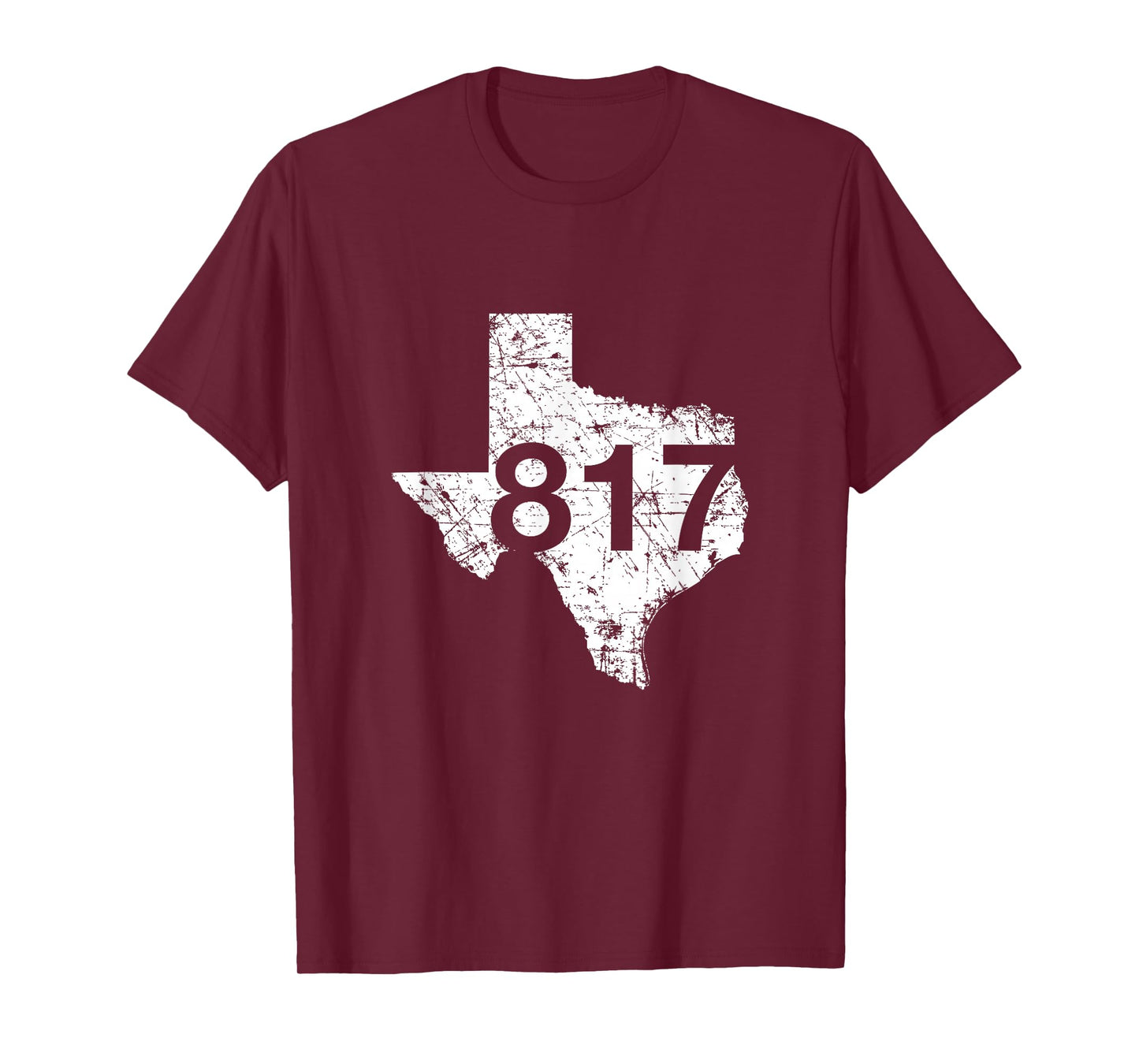 Fort Worth Arlington Area Code 817 Shirt, Texas Souvenir T-Shirt