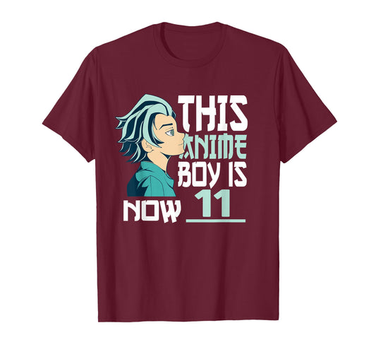 Manga This Anime Boy is now 11 Years Old 11 th Birthday T-Shirt
