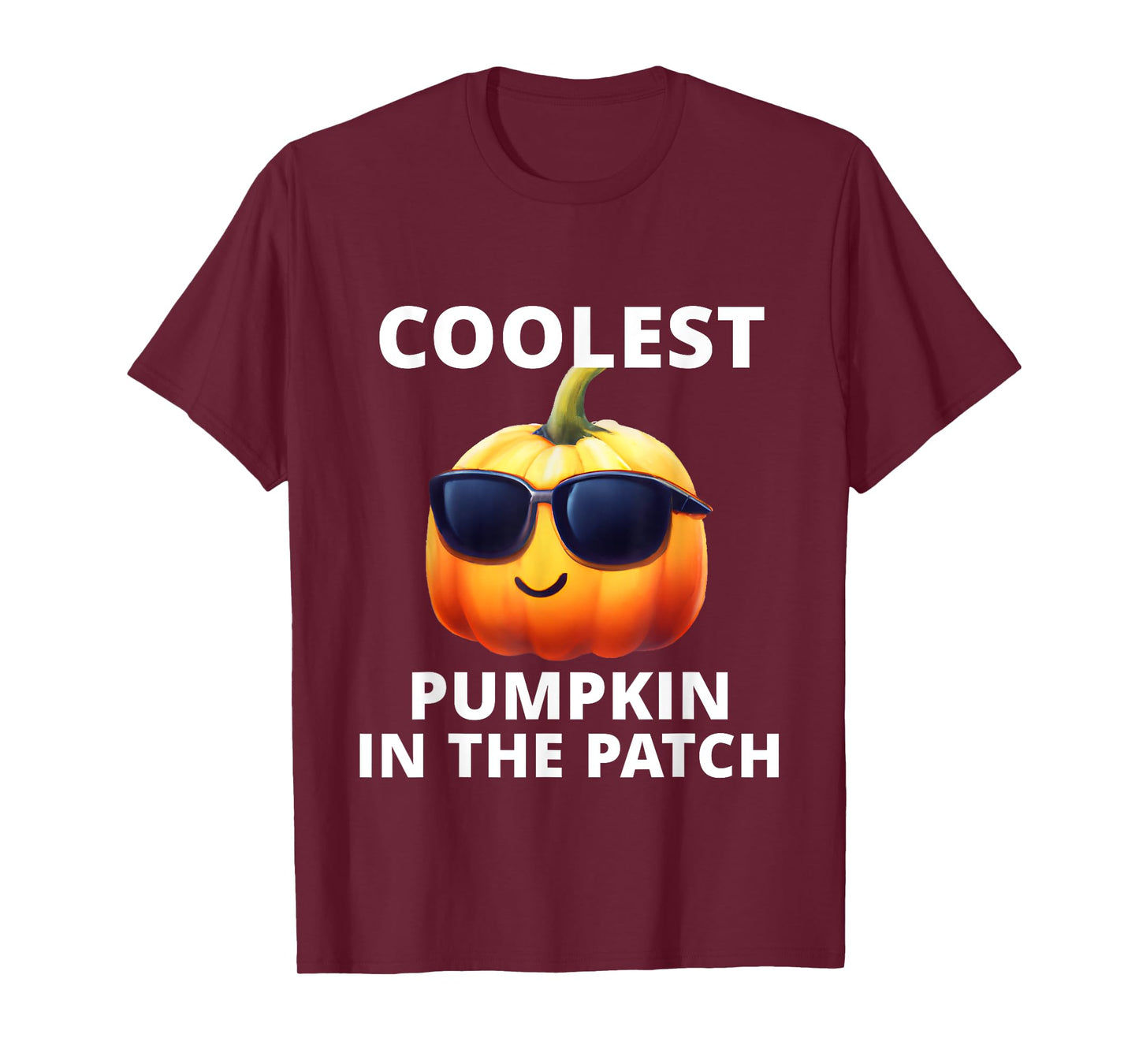 Coolest Pumpkin In The Patch Halloween Kids T-Shirt