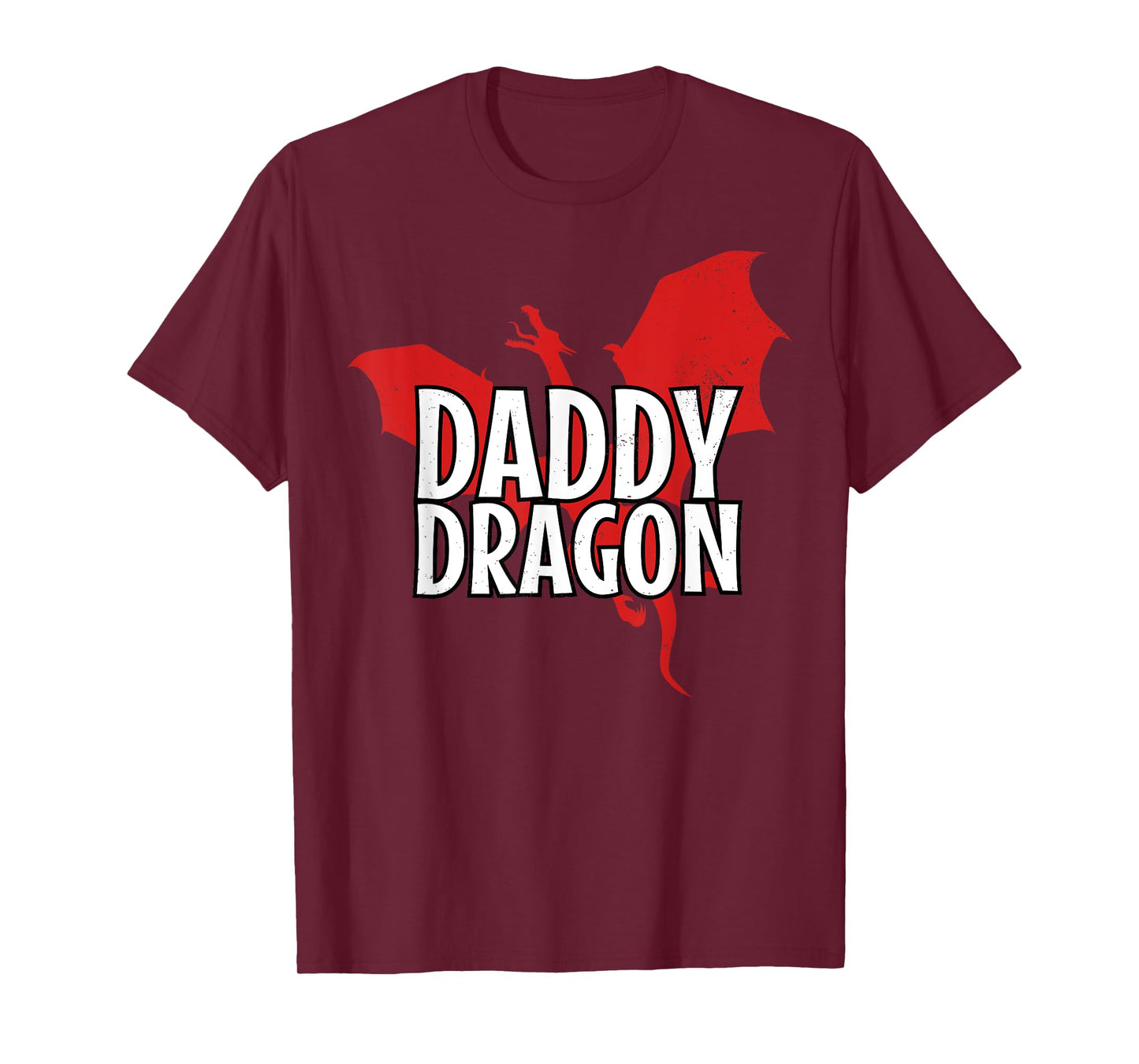Daddy Dragon Mythical Legendary Creature Father's Day Dad T-Shirt