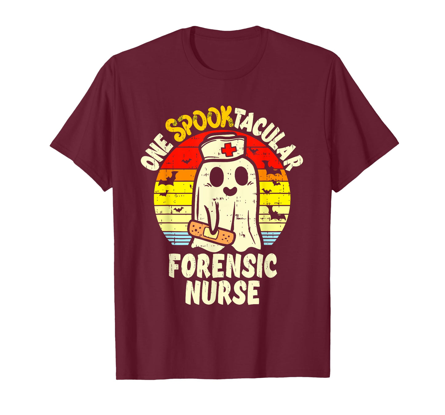 One Spooktacular Forensic Nurse Halloween Ghost Correctional T-Shirt