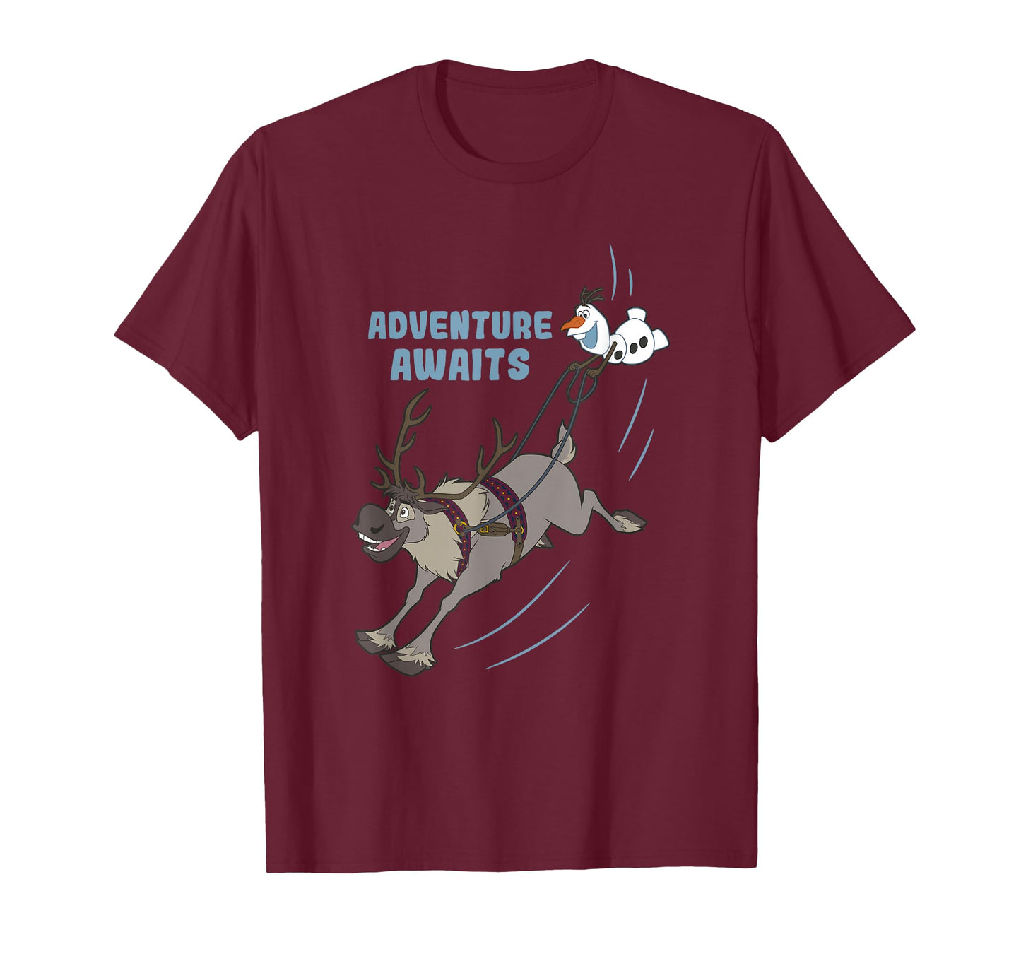Disney Frozen 2 Happy Olaf & Sven Adventure Awaits Poster T-Shirt