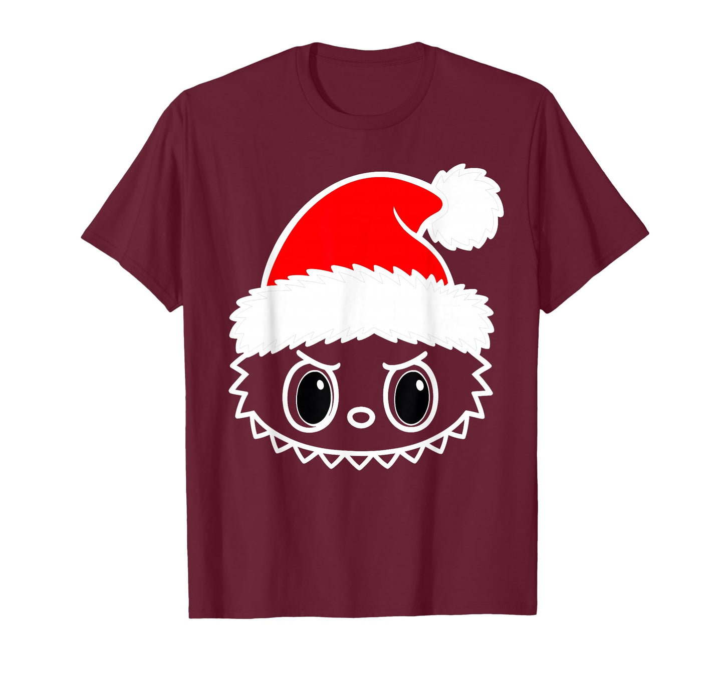 Monster Doll Face Christmas Angry Kawaii for Merry Season T-Shirt