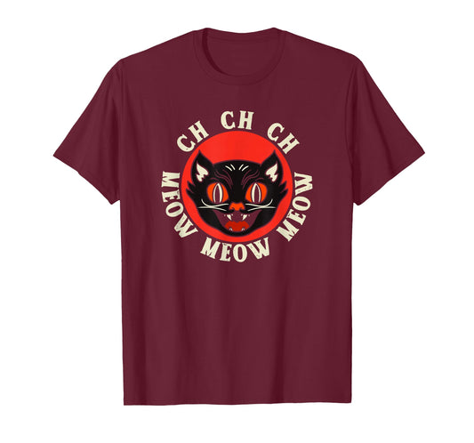 Ch Ch Ch Meow Meow Scary Friday Halloween T-Shirt