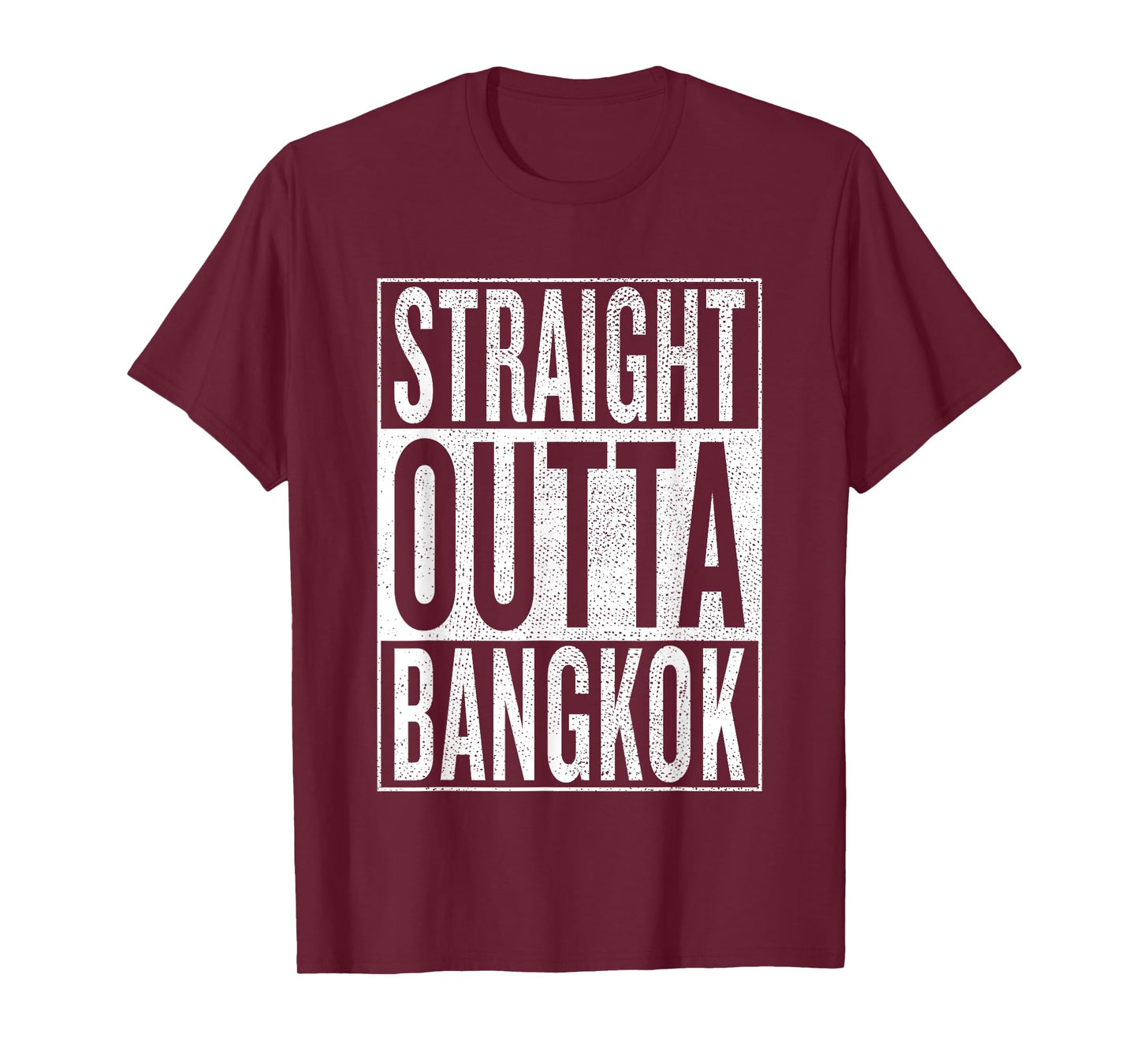 straight outta Bangkok Great Travel & Gift Idea T-Shirt T-Shirt