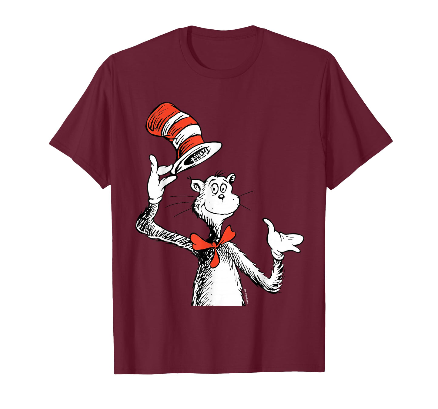 The Cat in The Hat Hat’s Off Officially Licensed T-Shirt