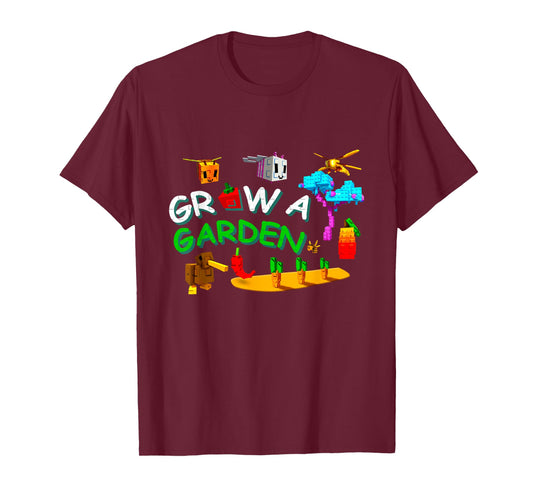 Grow A Garden Gamer Pets Fan Kiwi Honey Bee Candy Blossom T-Shirt