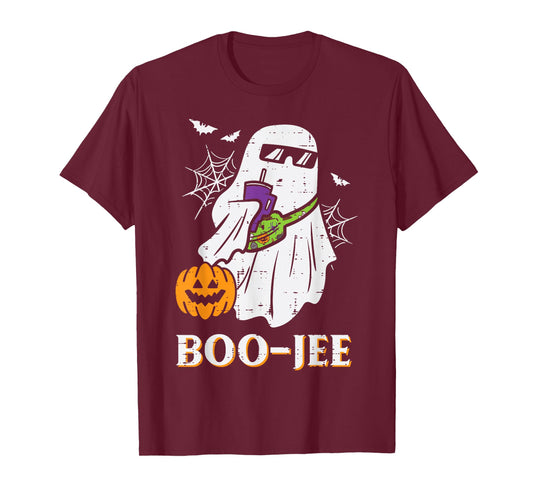 Halloween Boo Jee Ghost Boujee Bougie Costume Women Kids Men T-Shirt
