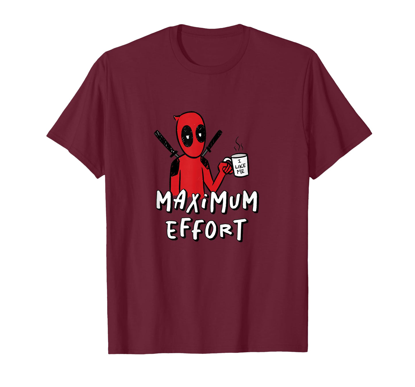 Marvel Studios Deadpool & Wolverine Maximum Effort Coffee T-Shirt