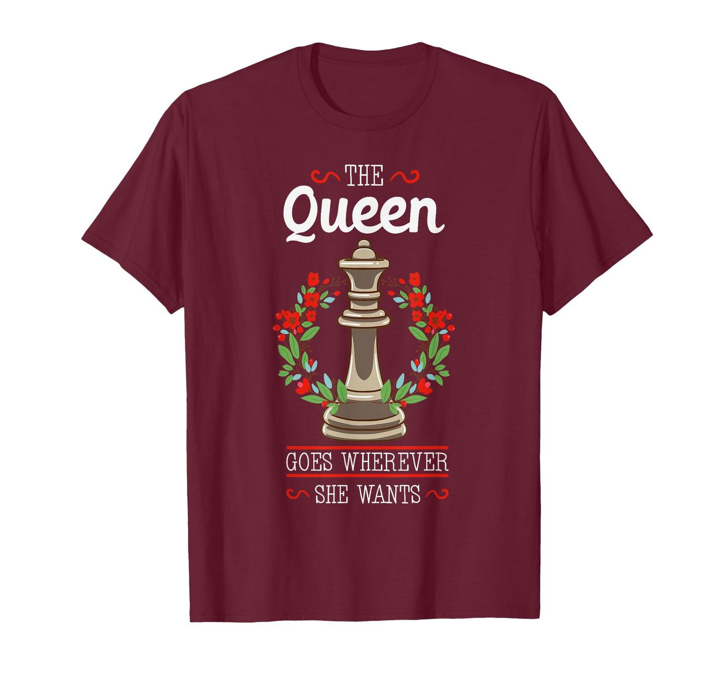 Chess Players Queen Boardgame Pieces Checkmate T-Shirt