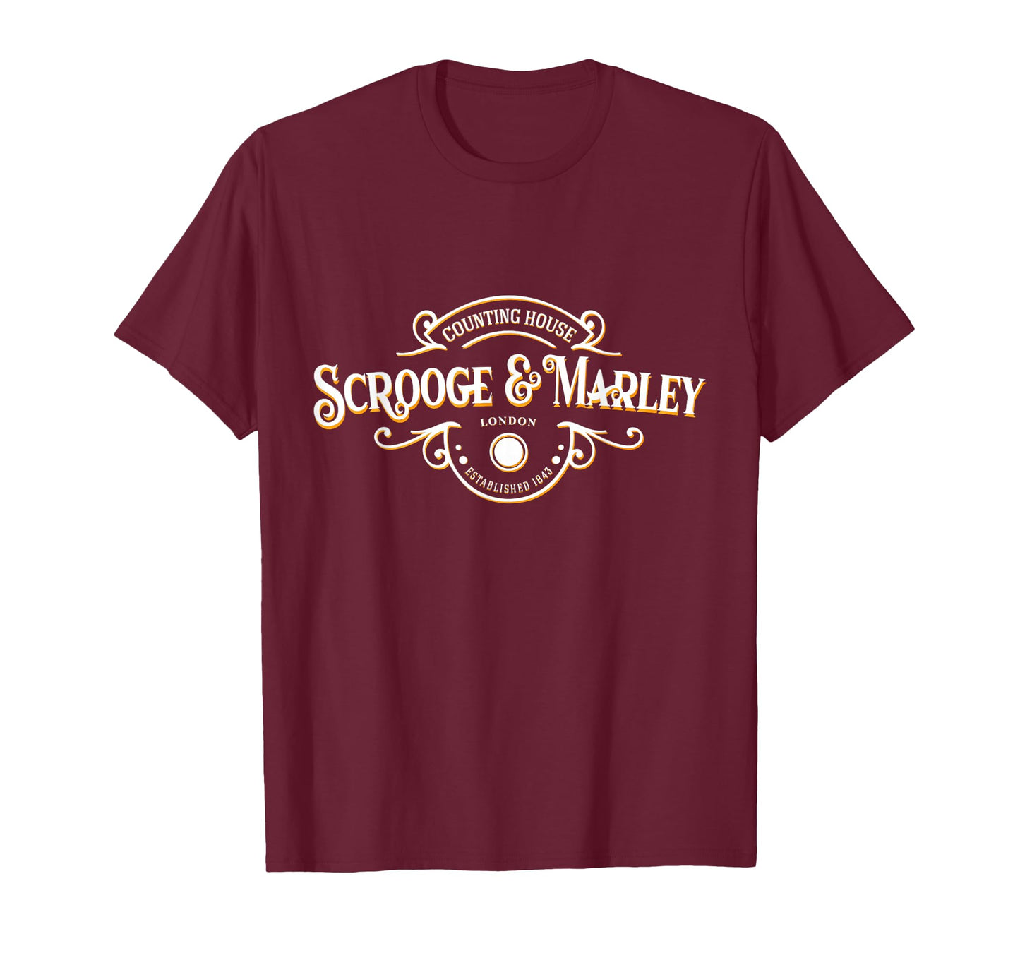 Scrooge and Marley Counting House Christmas Ebenezer Scrooge T-Shirt