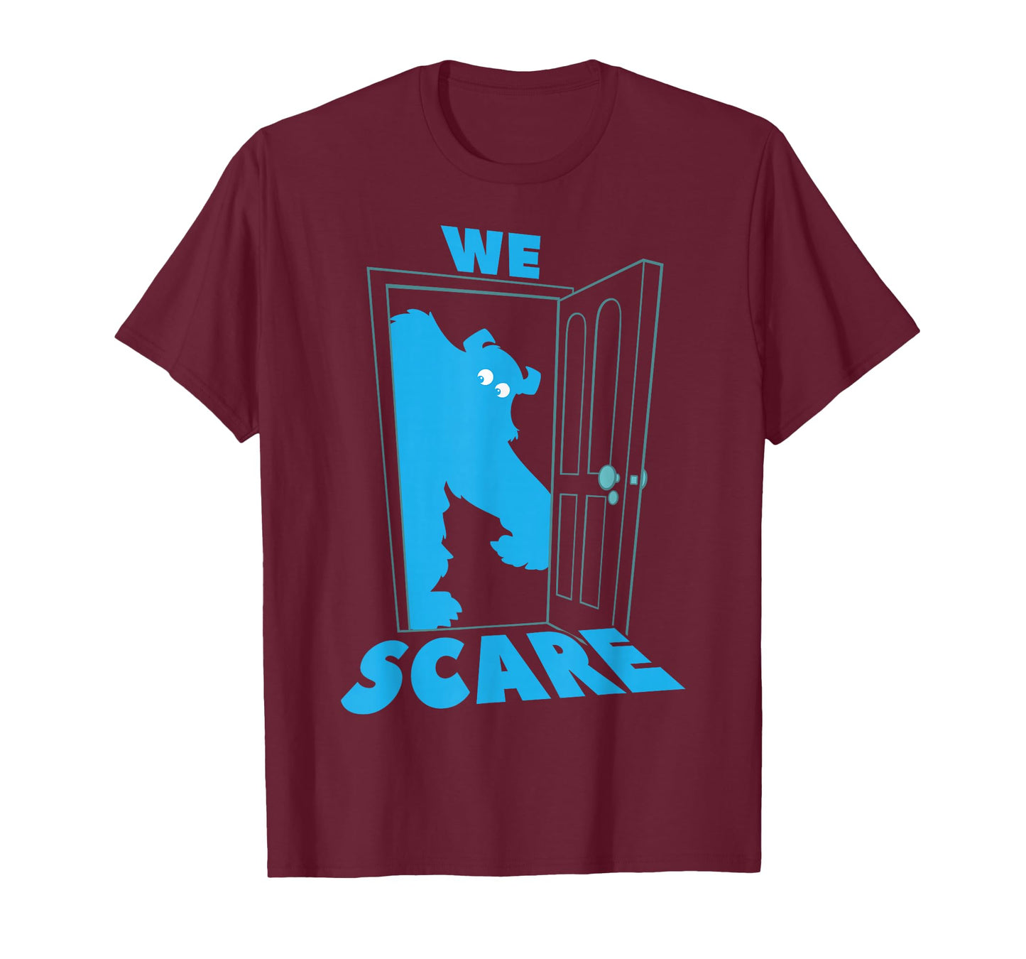 Disney Pixar Monsters, Inc. Sulley We Scare We Care Door T-Shirt