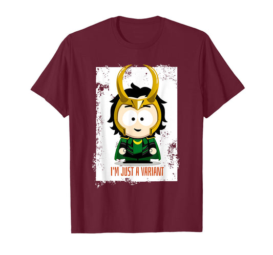 Cute Loki Variant Meme - I'm Just a Variant Chibi Character T-Shirt