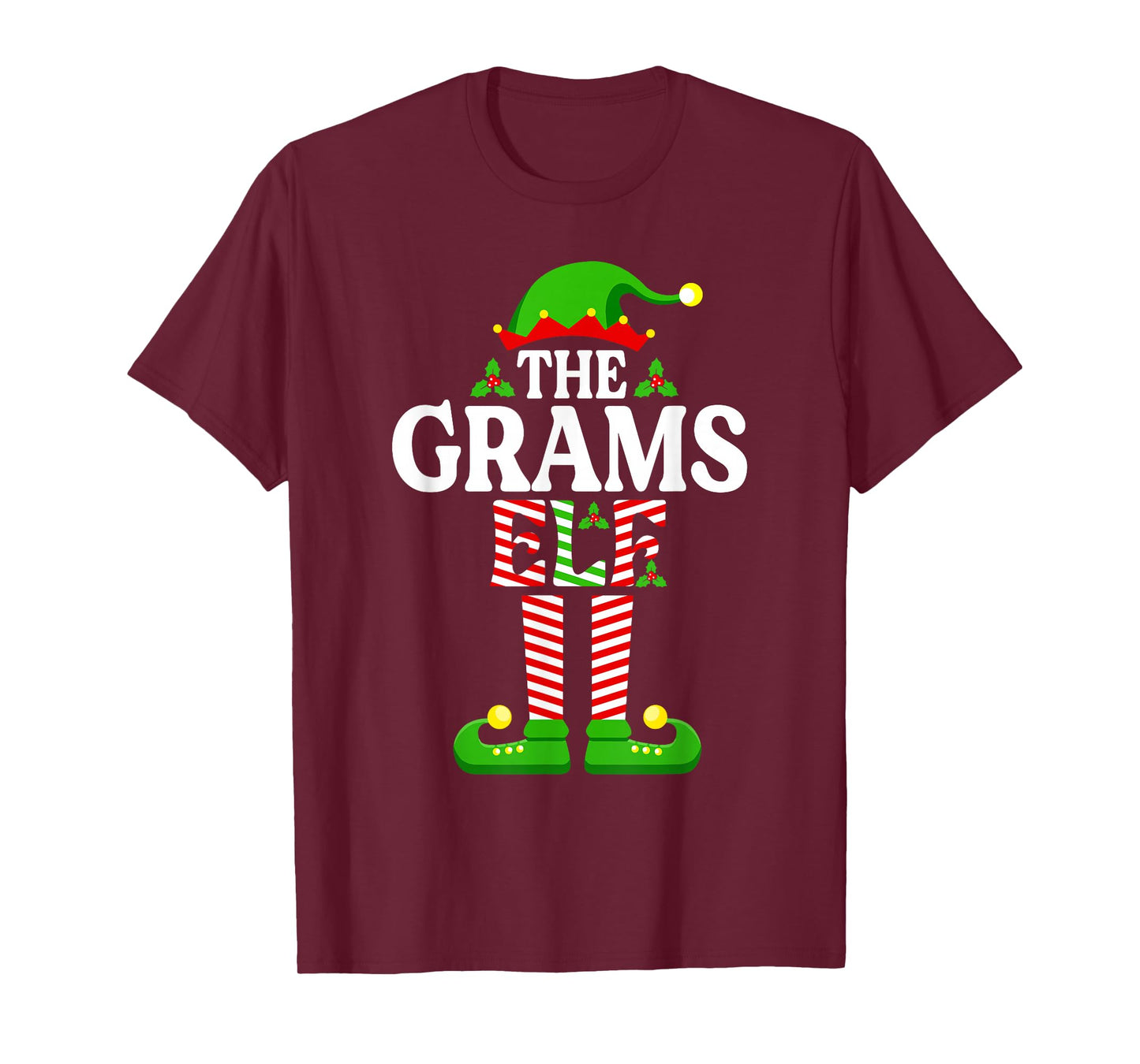 I'm The Grams Elf Shirt Funny Christmas Family Matching T-Shirt