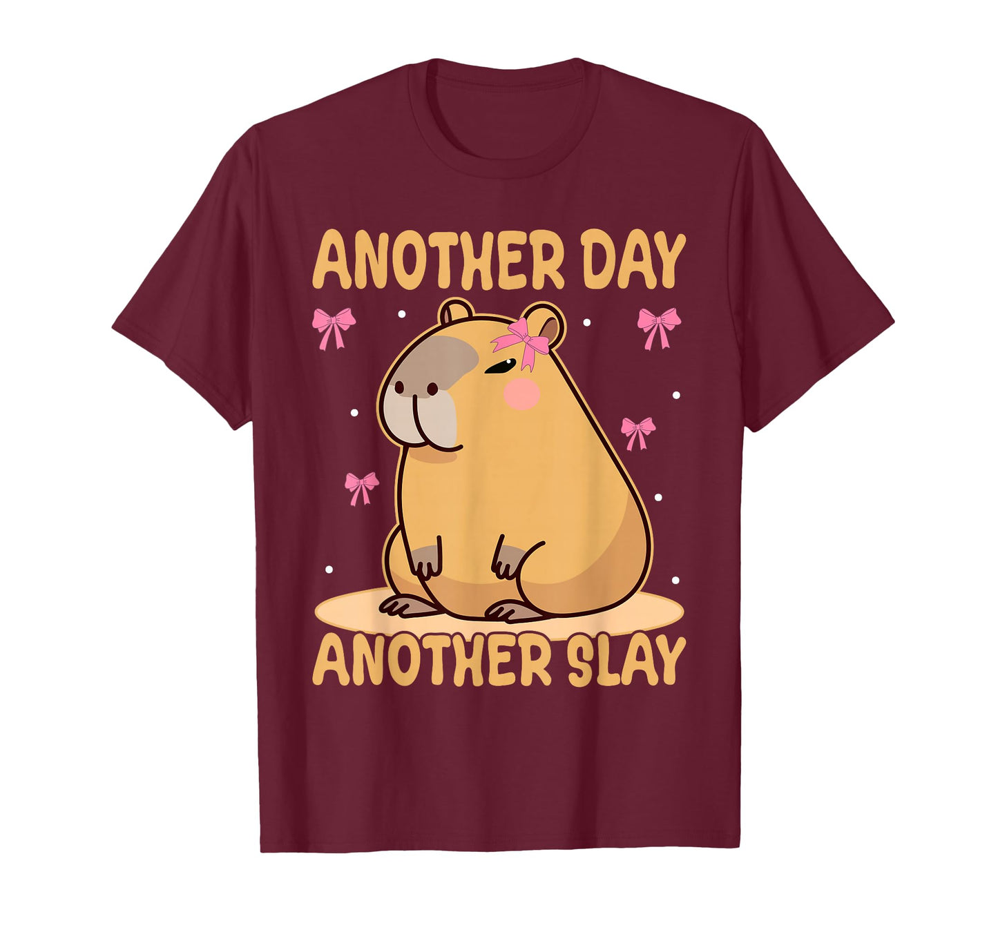 Another Day Another Slay Cute Capybara Lover Kawaii Anime T-Shirt