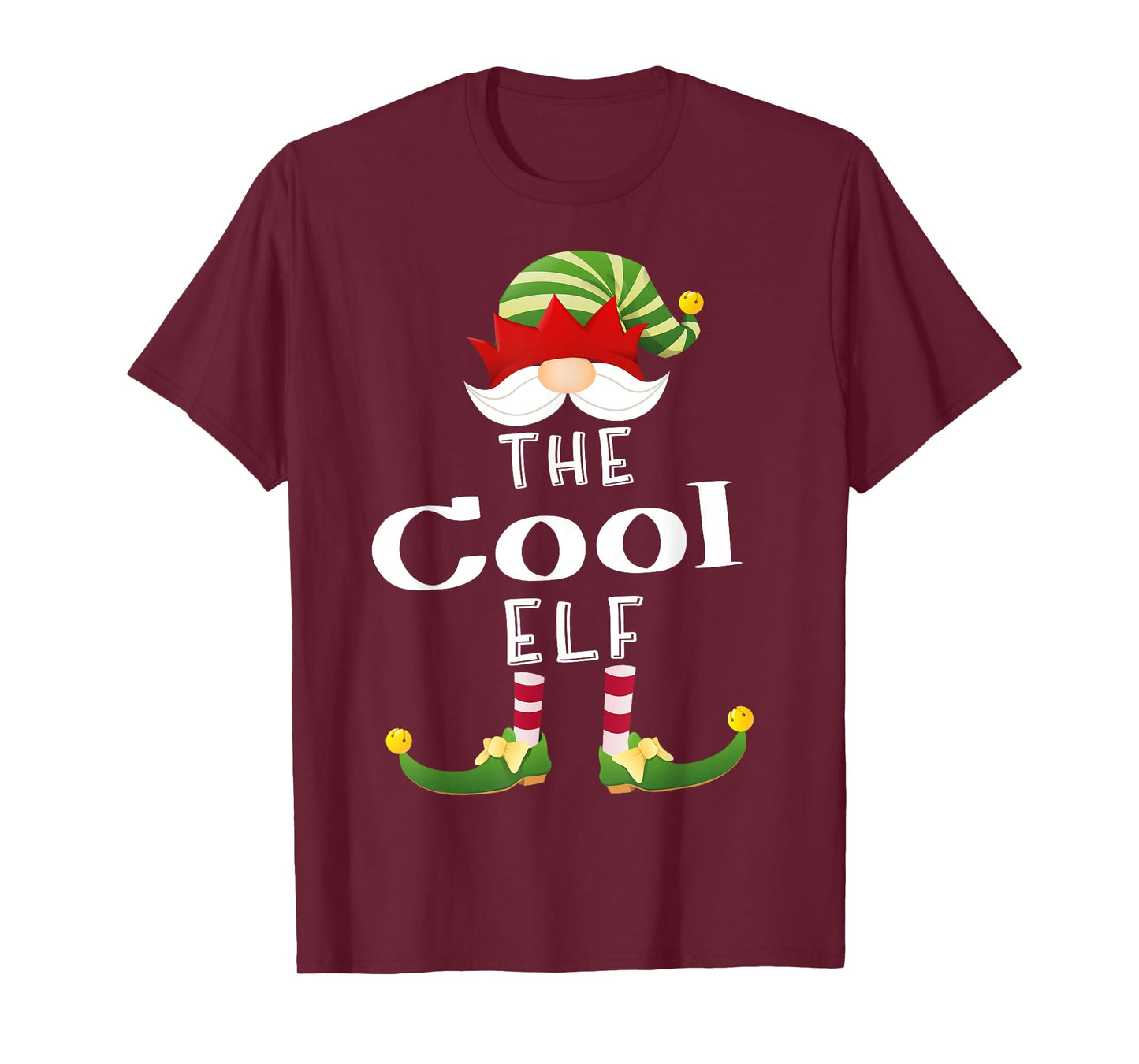 Cool Elf Group Christmas Funny Pajama Party T-Shirt