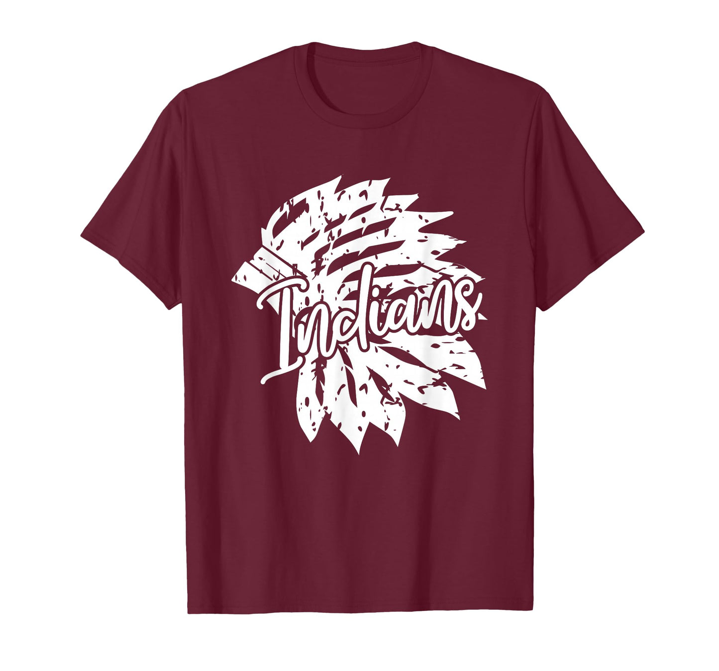 Port Neches-Groves High School Heart Indians Football T-Shirt
