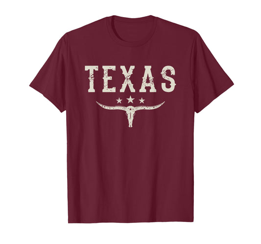 Distressed Texas State T-Shirt