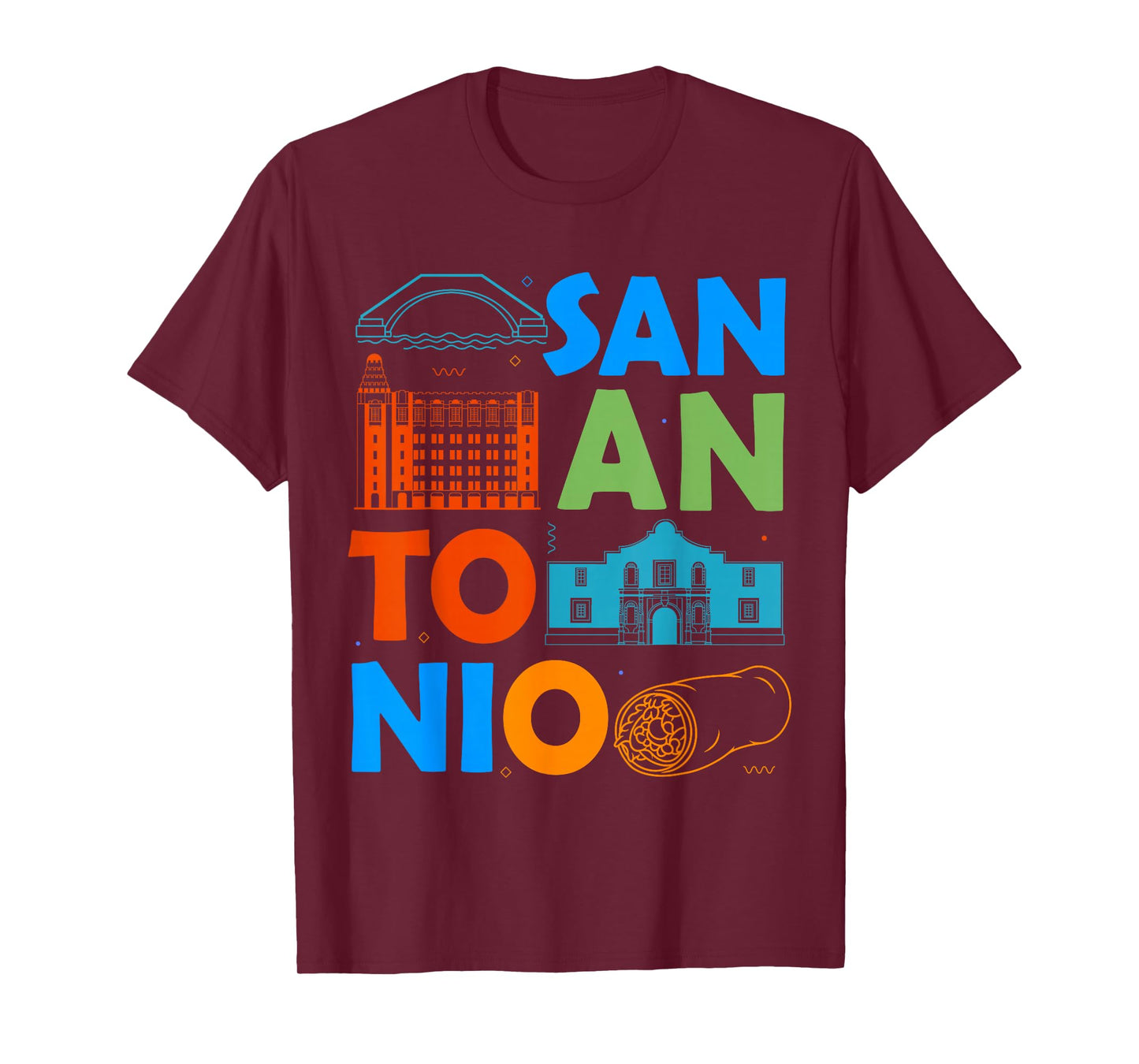 San Antonio Texas Souvenir Men Women San Antonio T-Shirt