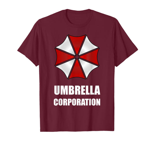 Funny Gamer Umbrella Corporation Evil Zombie Apocalypse T-Shirt
