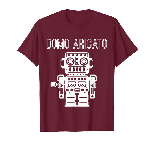 Robot Japanese Thank You Very Much Domo Arigato T-Shirt