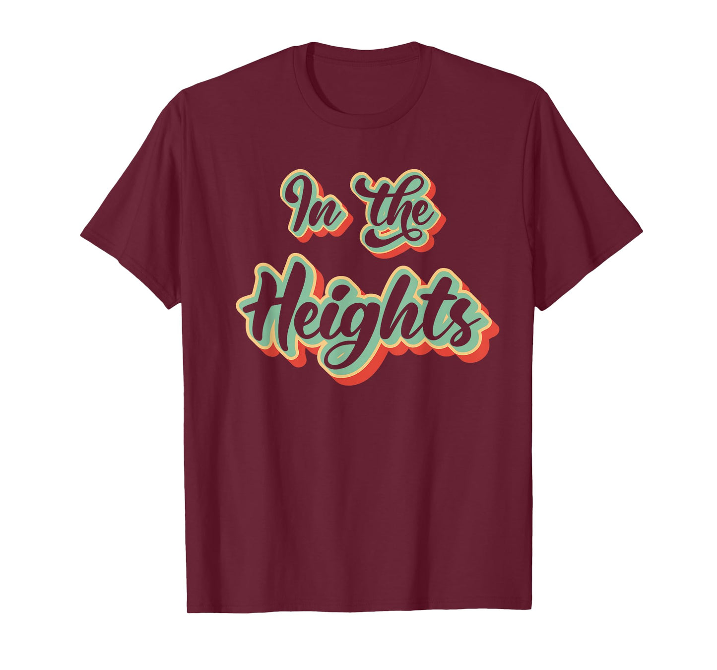 In New York the Washington Heights Black Unisex Adult T-Shirt
