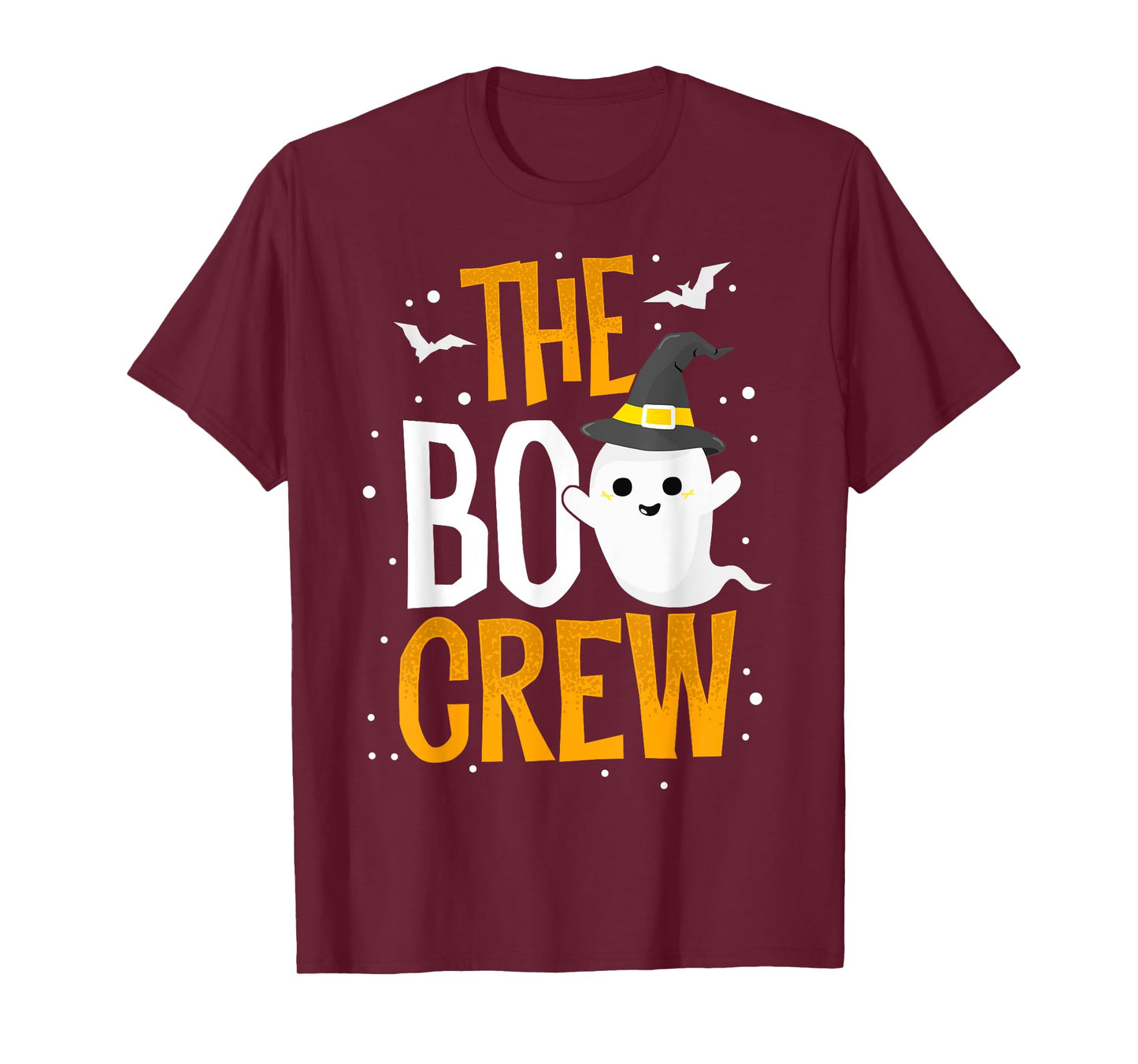 The Boo Crew Halloween Ghost Trick Treat Outfit Squad Team T-Shirt