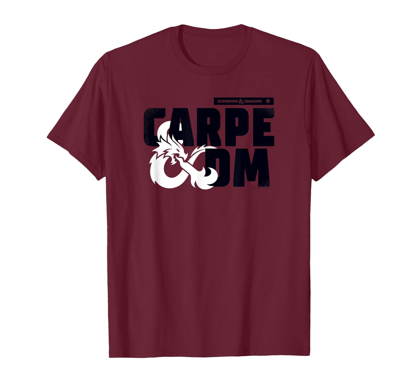 Dungeons & Dragons Carpe Dm Dragon Ampersand Logo T-Shirt