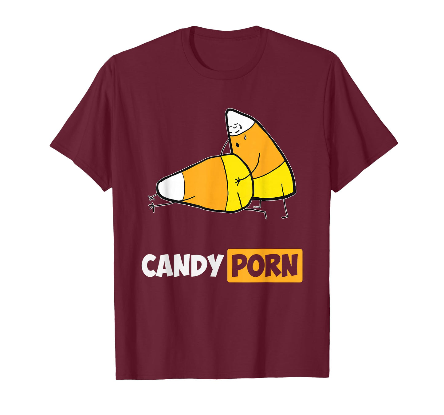 Candy Porn Funny Halloween Men Gift T-Shirt