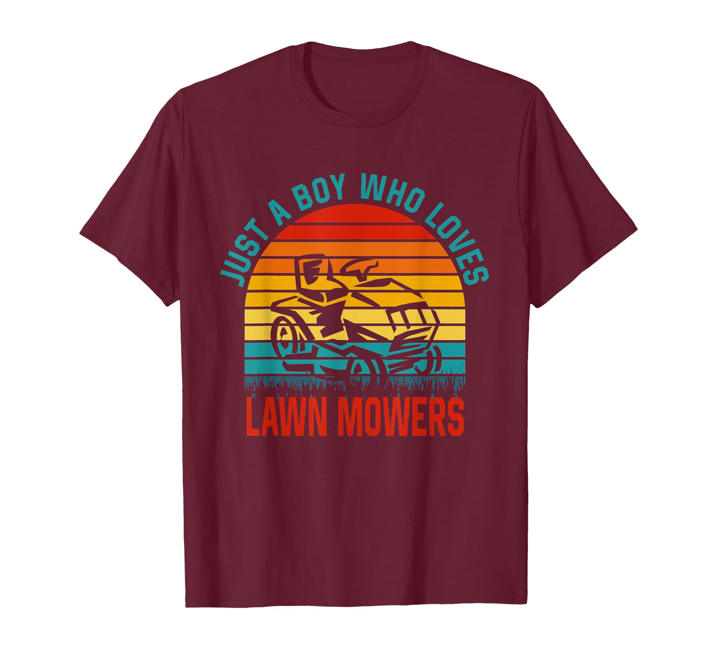 JUST A BOY WHO LOVES LAWN MOWERS T-Shirt