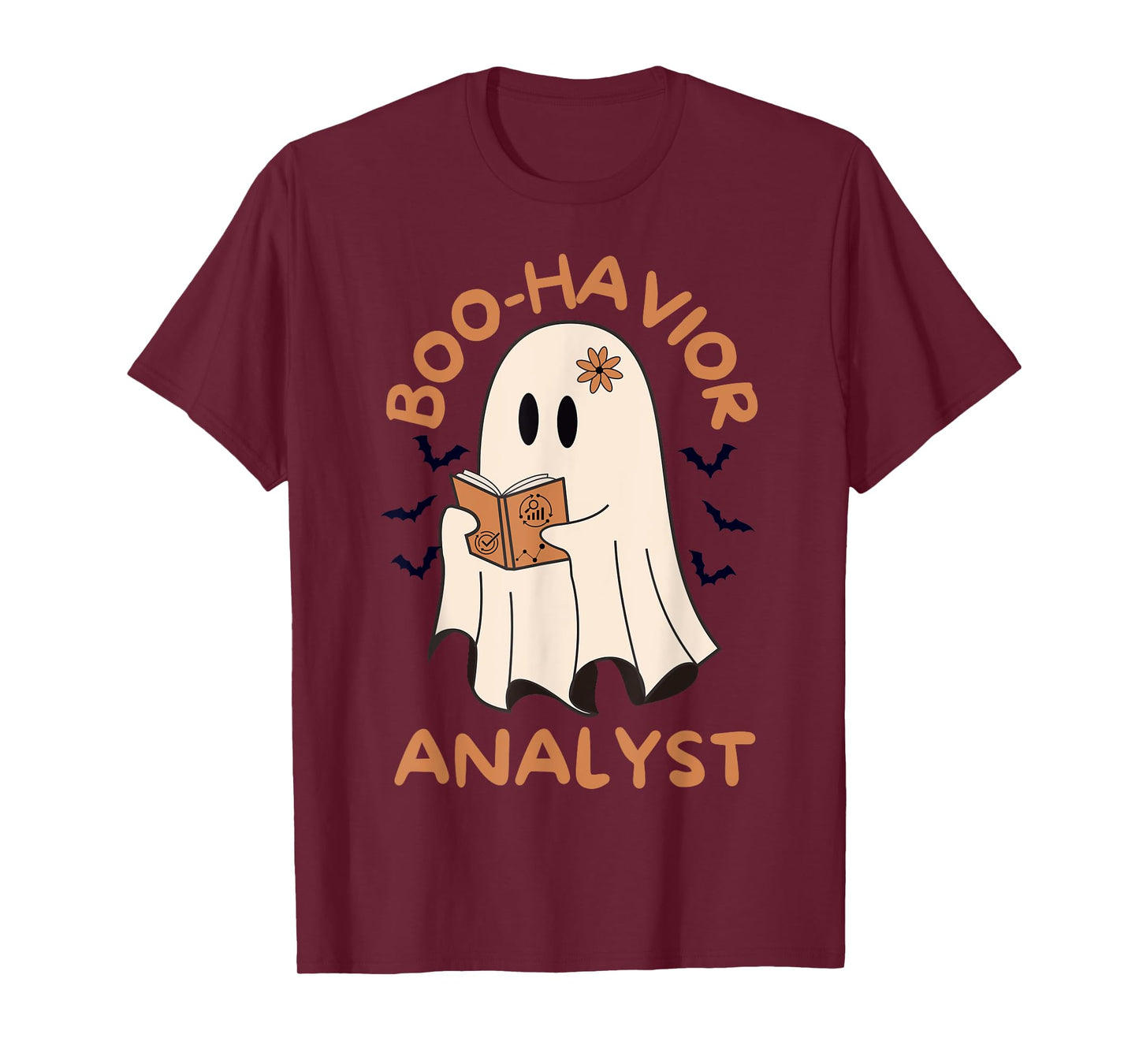 Retro Boo-Havior Behavior Analyst Halloween ABA RBT T-Shirt