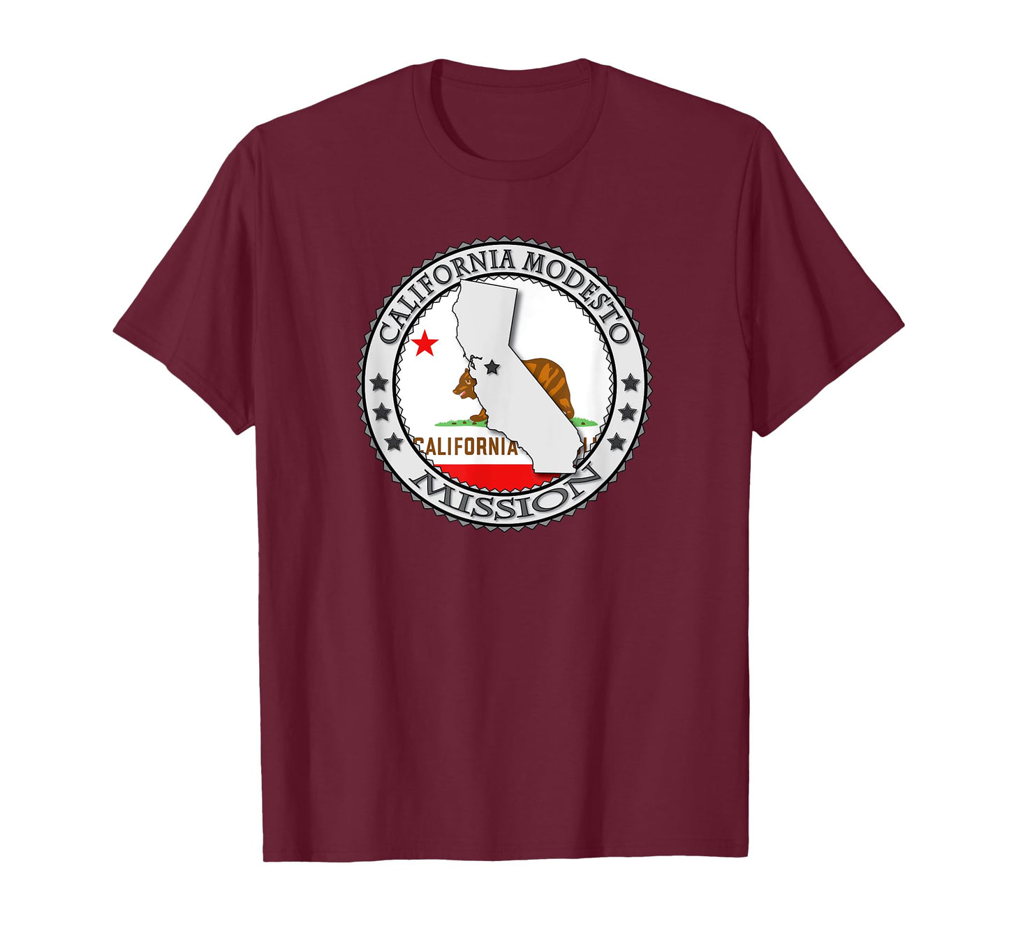 California Modesto Mission T-Shirt