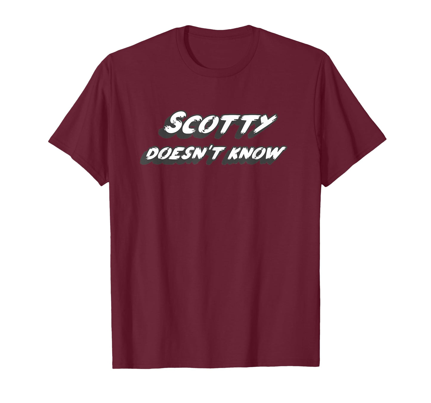 Scotty Doesn't Know | 2000's Movie Comedy T-Shirt