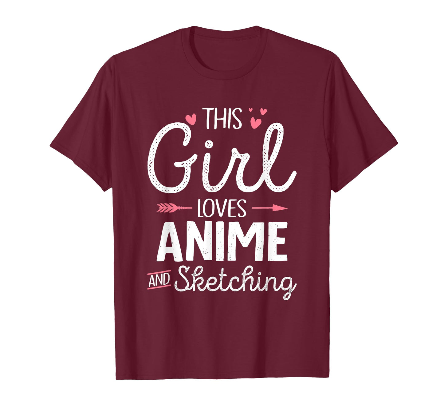 This Girl Loves Anime And Sketching Japan Anime Girls T-Shirt
