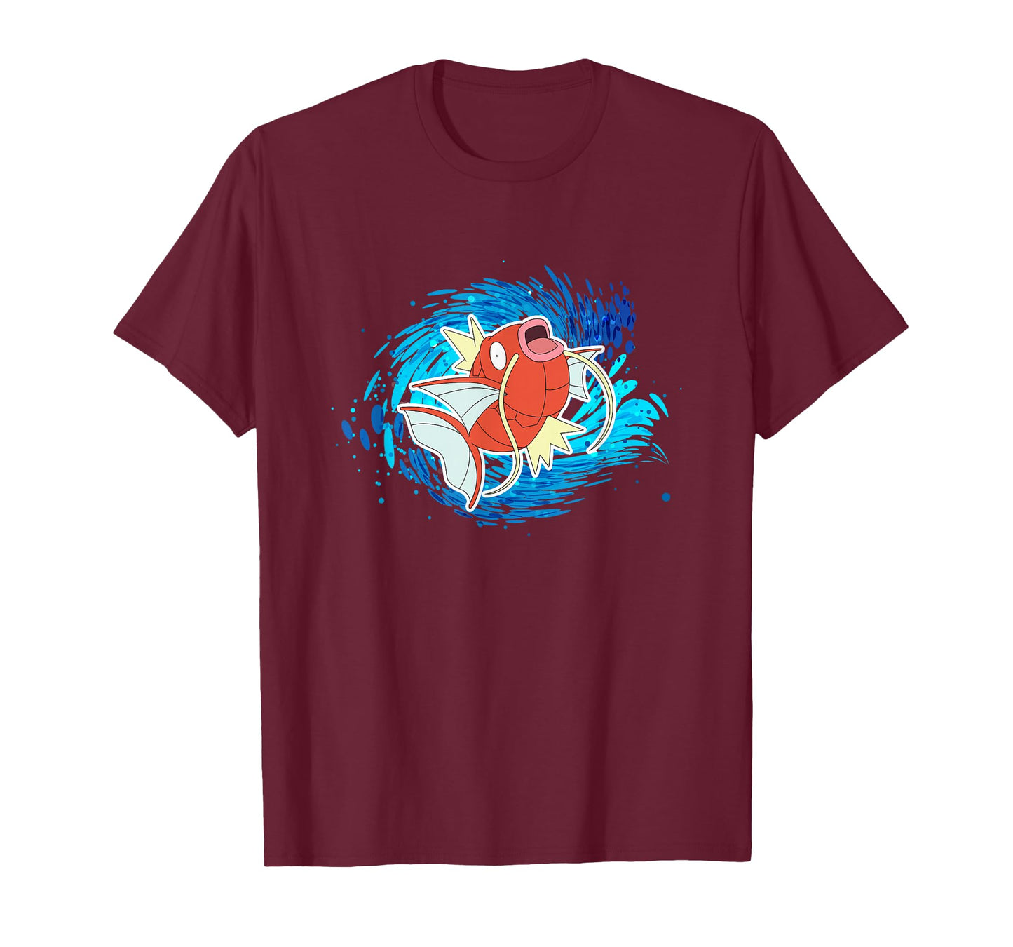 Pokémon Magikarp Using Splash Water Vortex Logo T-Shirt