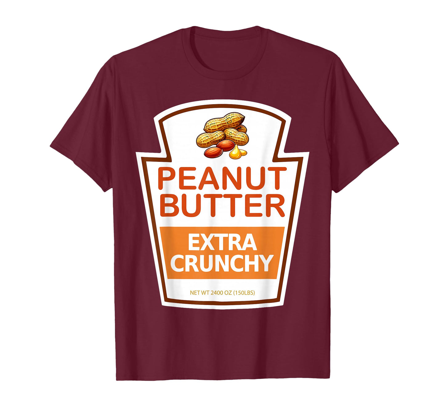 Peanut Butter Extra Crunchy for Halloween T-Shirt