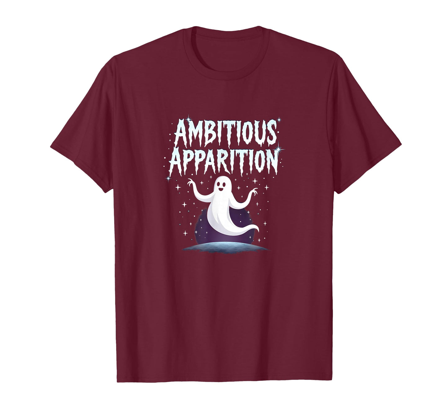 Halloween Personality Types: Ambitious Apparition Ghost T-Shirt