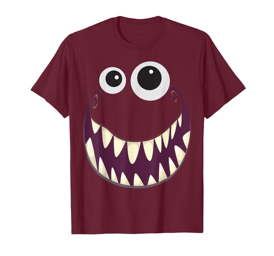 Monster Face Easy Costume Ideas Halloween Graphic T-Shirt