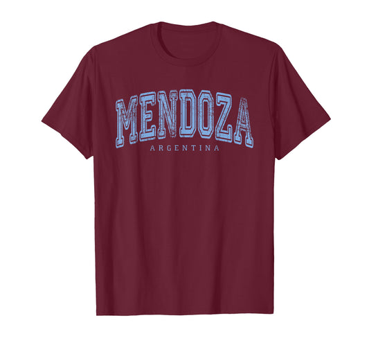 Mendoza Argentina Vintage Retro Argentinian Pride T-Shirt