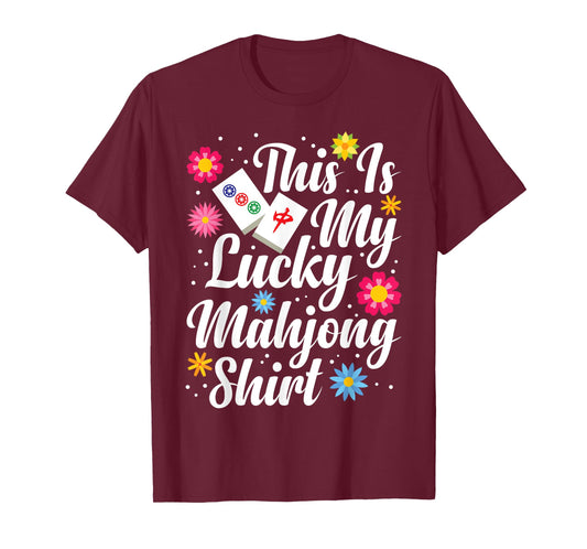 Mah Jongg Sock Mahjong Lover Mahjong Player Mahjong Game Set T-Shirt