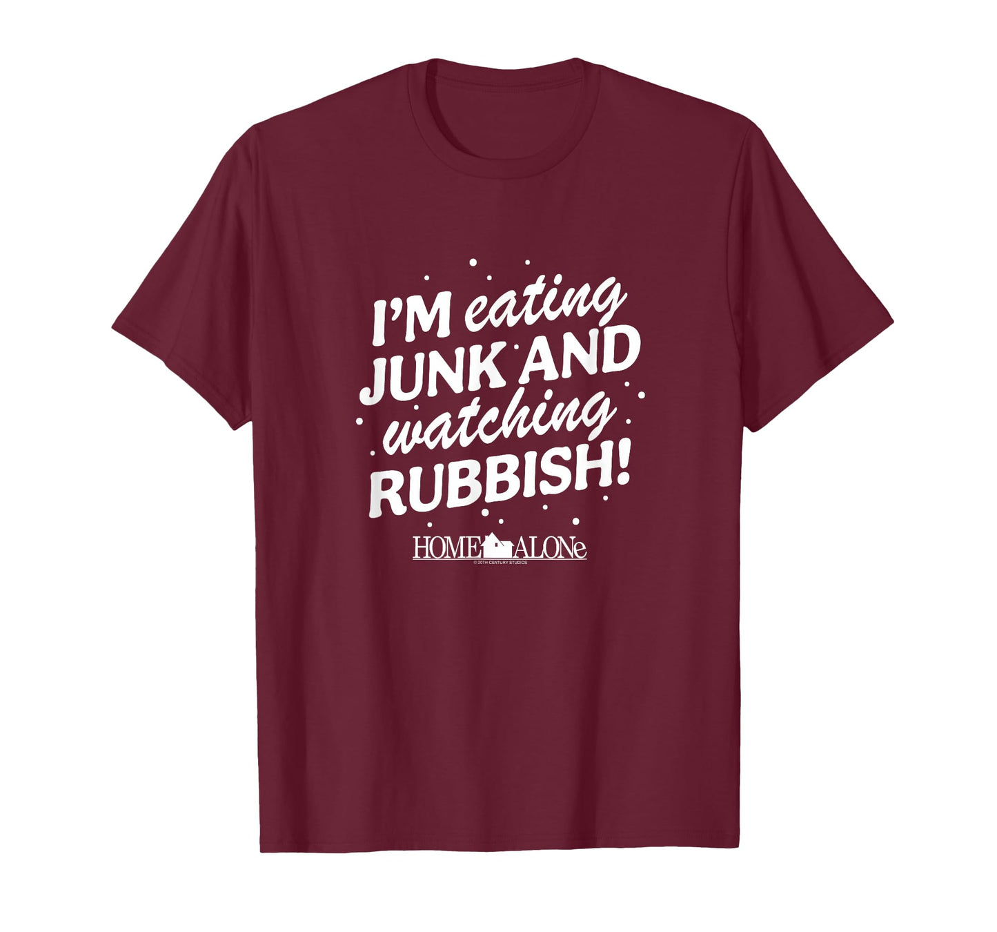 Home Alone - Eating Junk and Rubbish T-Shirt