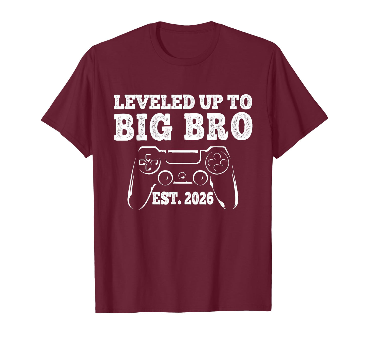 I Leveled Up to Big Bro 2026 Promoted to Big Brother Boys T-Shirt