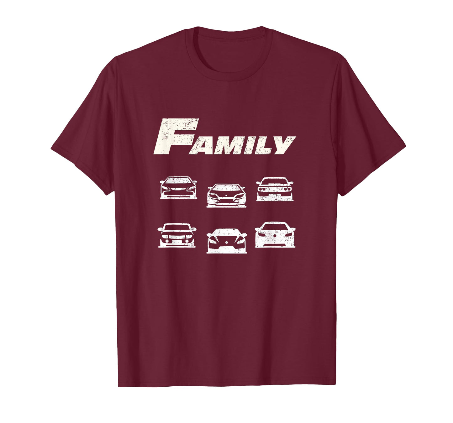 Fast Car Family Funny T-Shirt