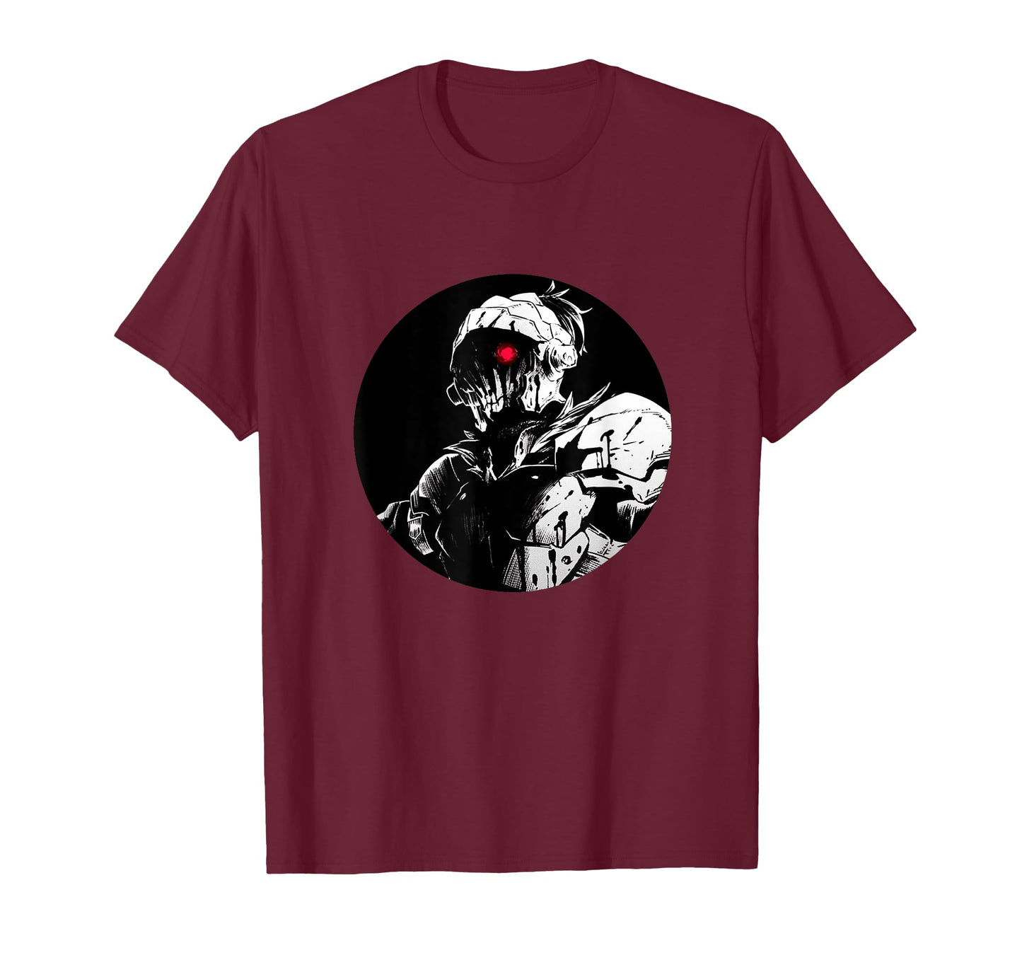 Dark Fantasy Anime Manga Angry Red Eye Slayer T-Shirt