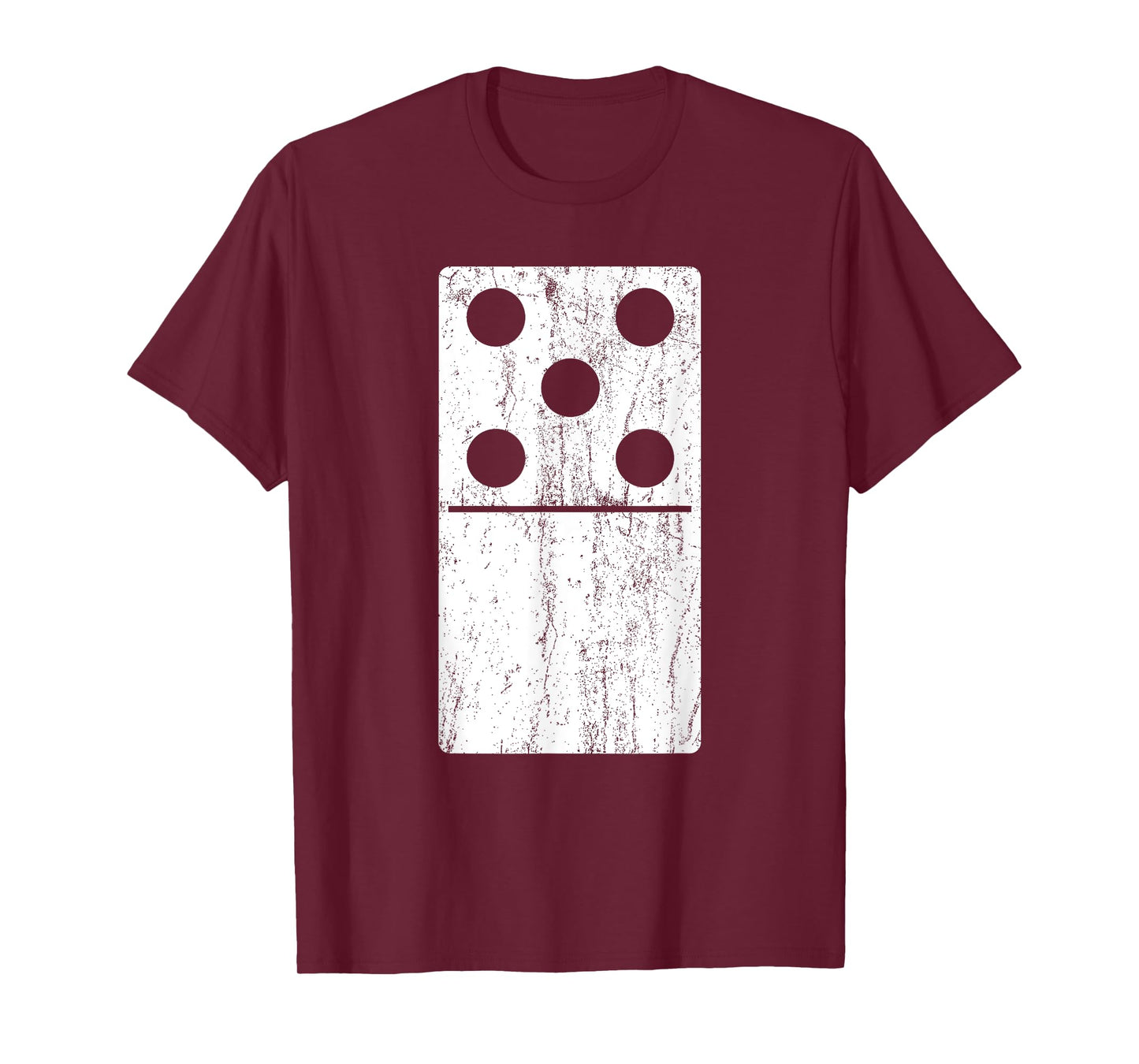 Domino Matching Group Tiles Five-Zero 5-0 Funny T-Shirt