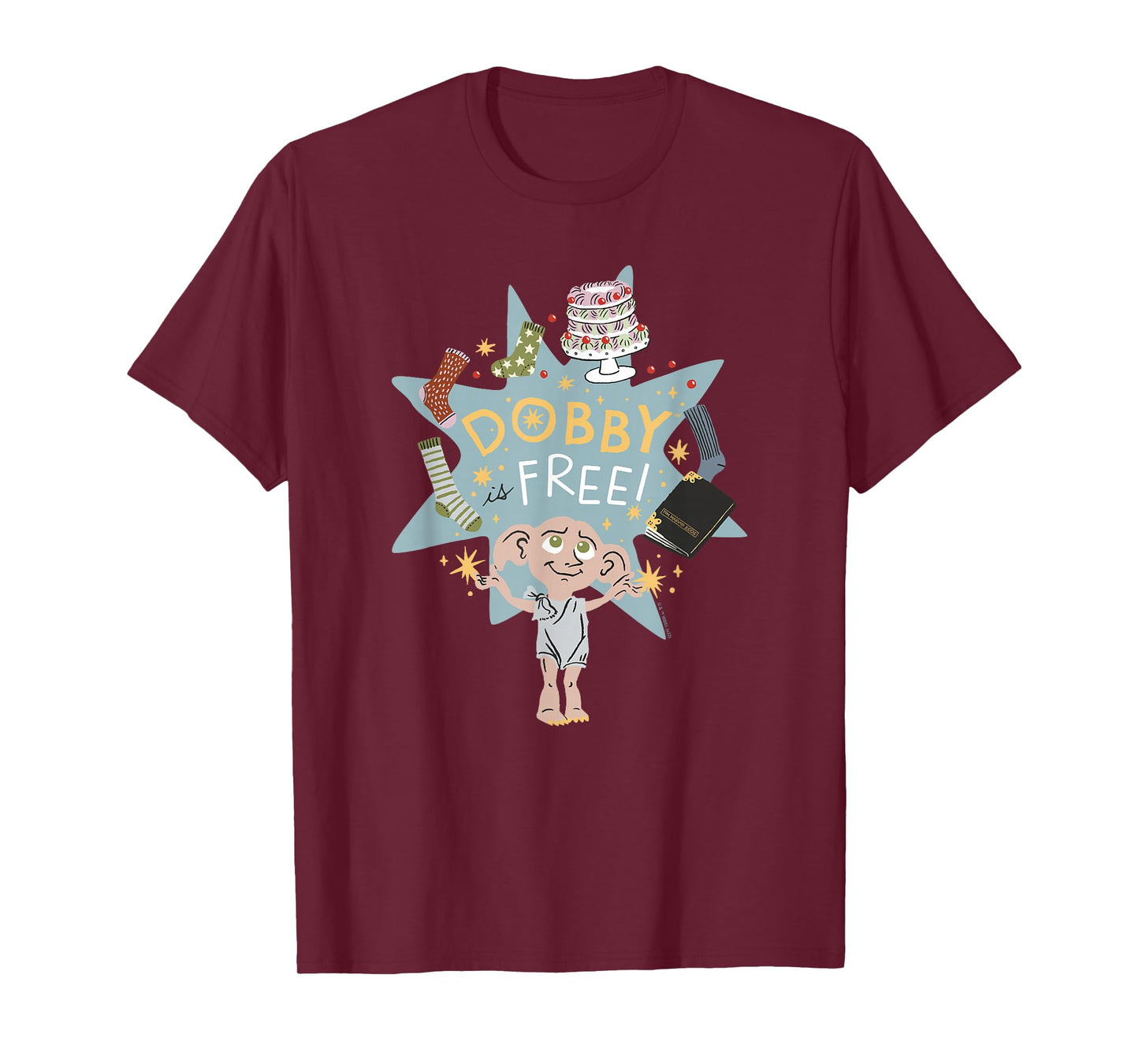 Harry Potter: Deathly Hallows 2 Dobby is Free Sketch T-Shirt
