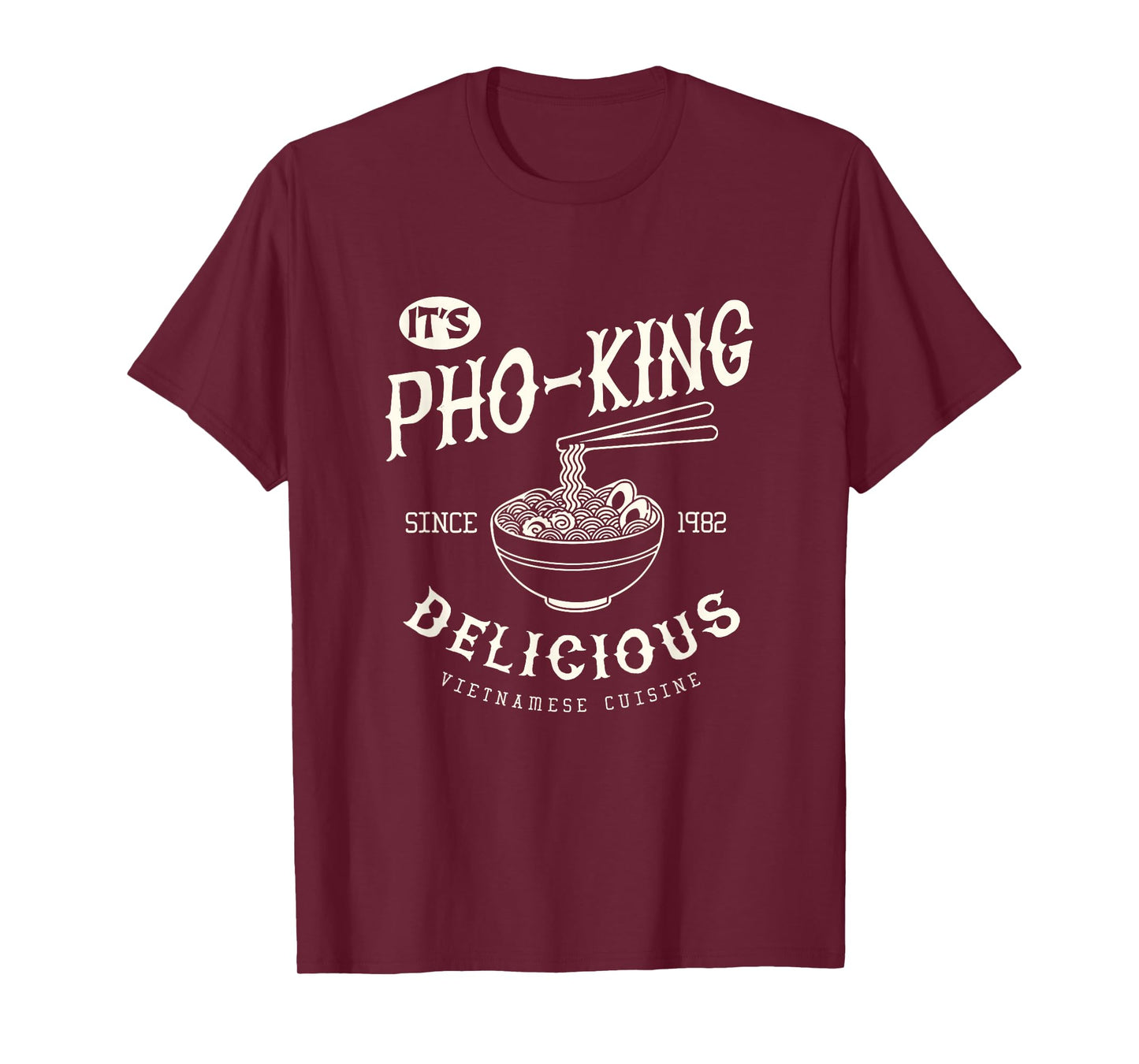 Funny Asian Cuisine Miso Ramen His Pho-King Delicious T-Shirt